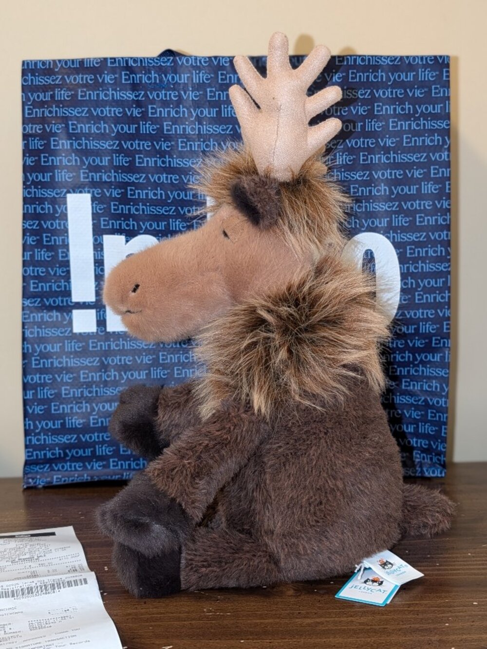 Birchly Moose jellycat - Picture 5 of 6